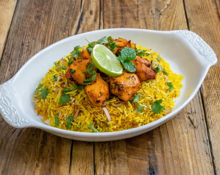 chicken tikka biryani