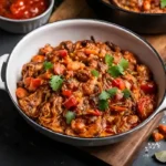 deconstructed stuffed peppers