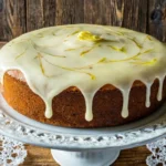 What is lemon glaze made of?