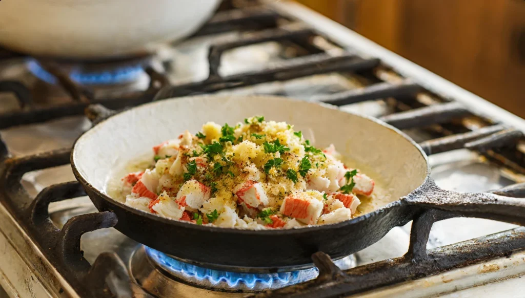 What is the best way to cook crab meat