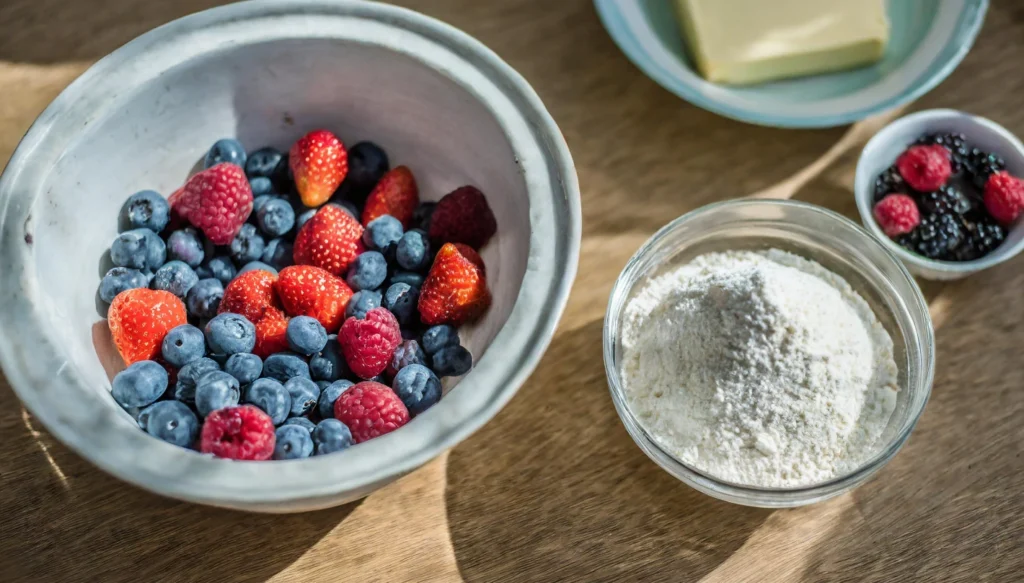 berry cake