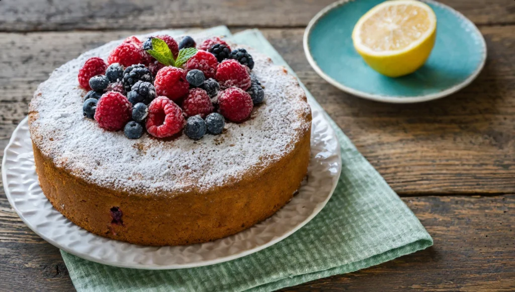 berry cake