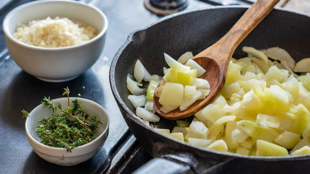 french onion pasta