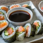 salmon rolls