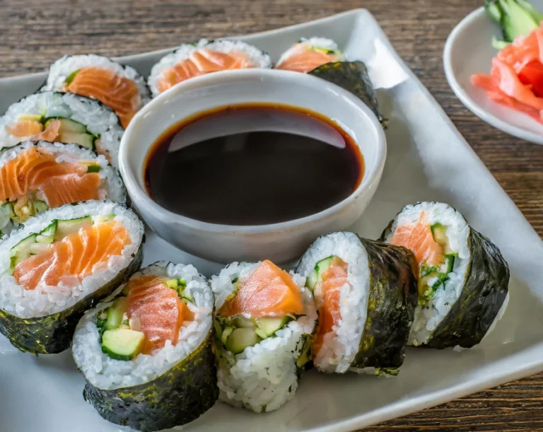 salmon rolls