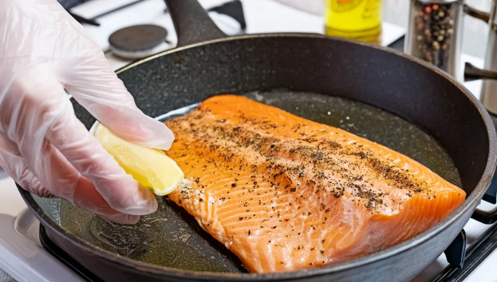 How do you cook coho salmon so it's not dry?